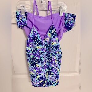 NEW Girls Size 16 / Juniors XS 2-Piece Floral Swimsuit – NWT